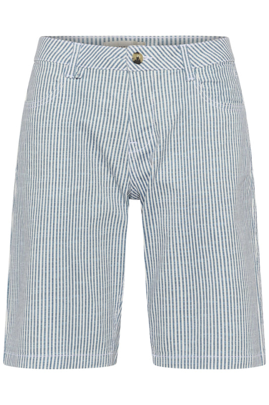 CRBertaTwill Shorts Horizon Blue Milk