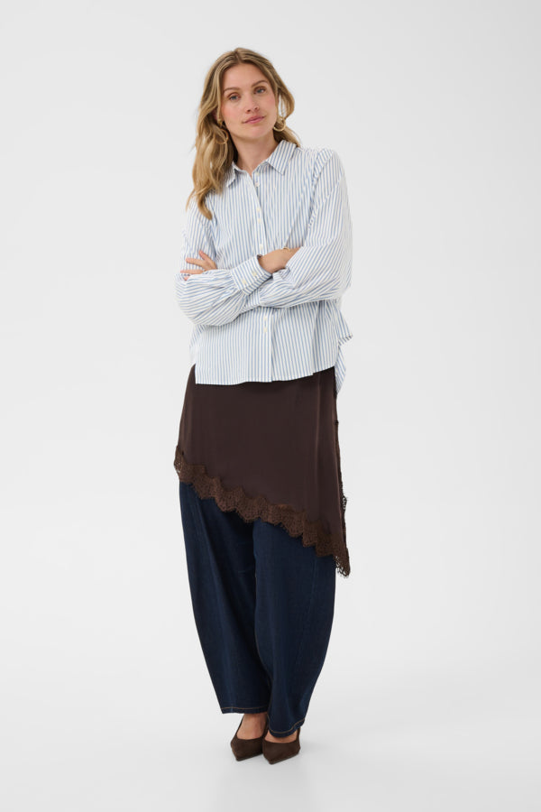 CRMira Striped Shirt Air Blue Stripe