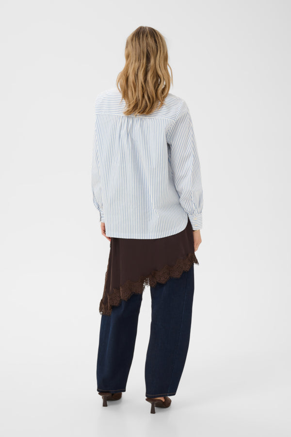 CRMira Striped Shirt Air Blue Stripe