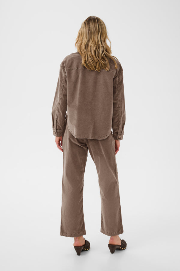 CRBrady Corduroy Shirtjacket Brown Lentil
