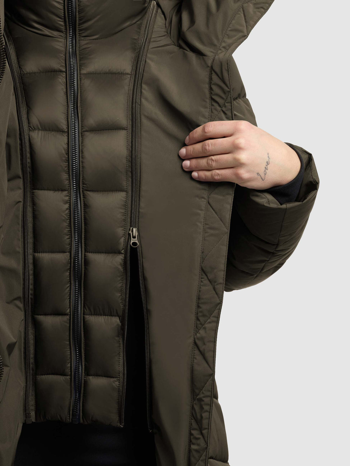 Khujo Jacke Kiera Winter Green