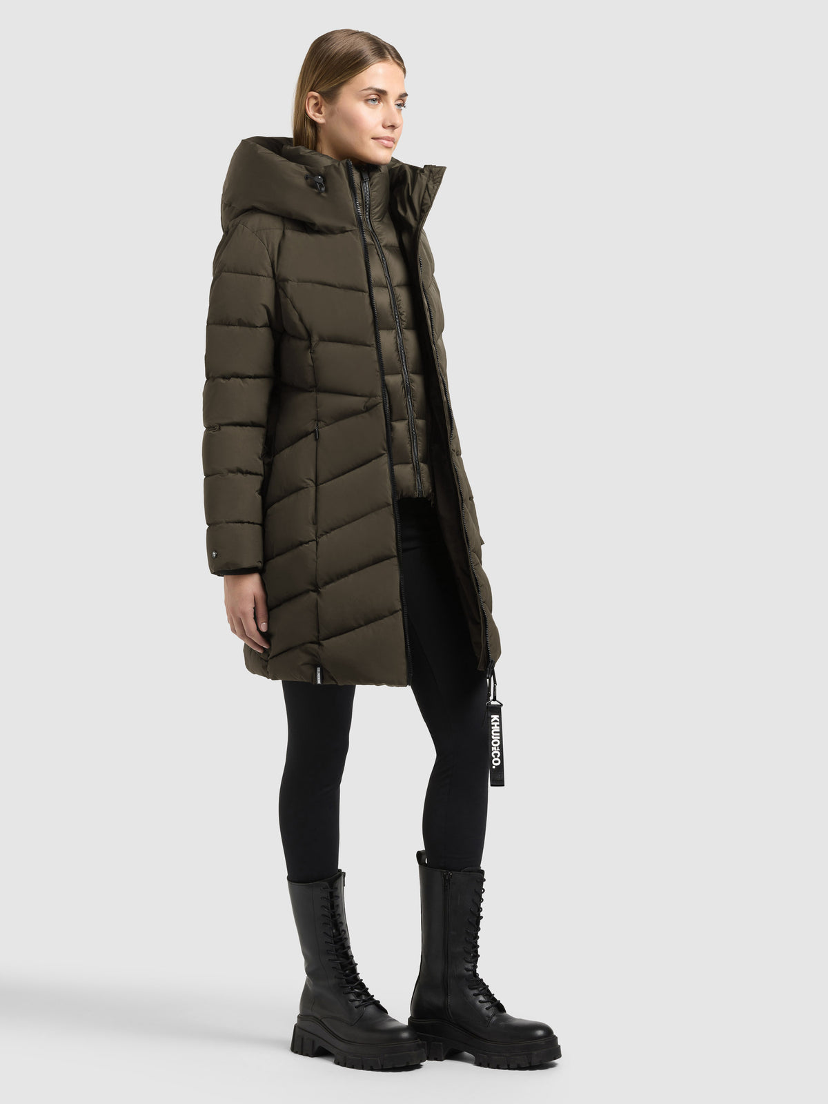 Khujo Jacke Kiera Winter Green