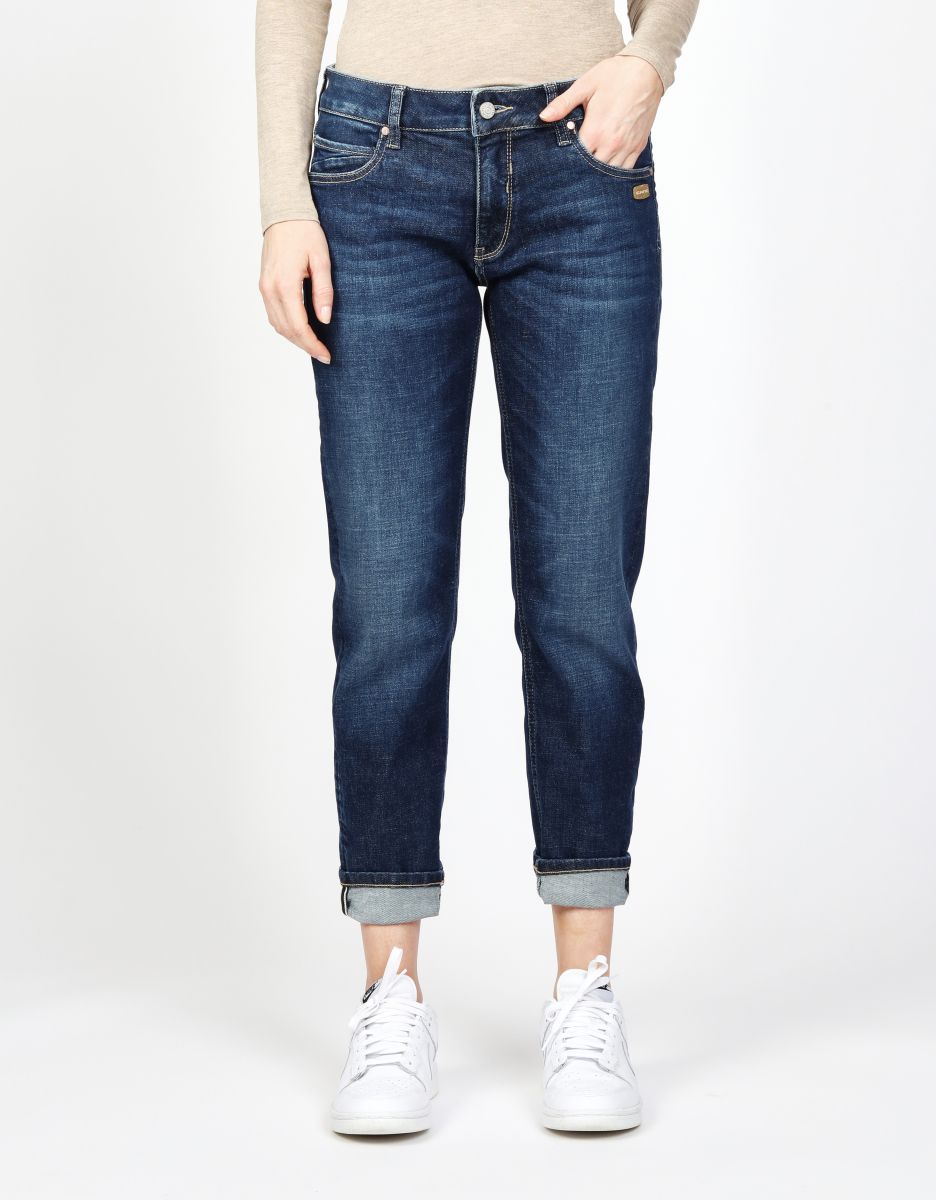 Gang 94Nadia Cropped Jeans Sea Tide Worn Wash