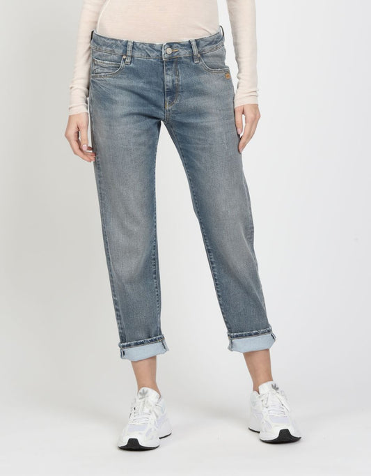 Gang 94Nadia Cropped Light Blue Grey
