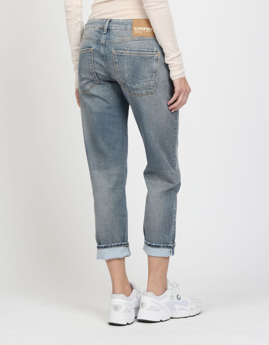 Gang 94Nadia Cropped Light Blue Grey