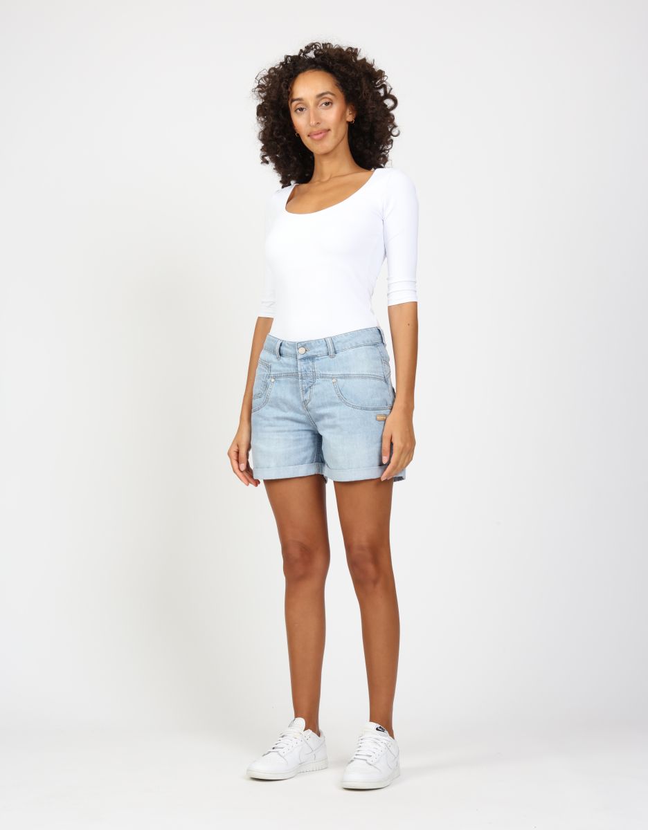 Gang 94BO Shorts Midblue Wash