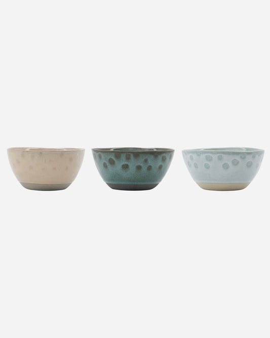 Bowl, HDLike, Beige/Green/Blue