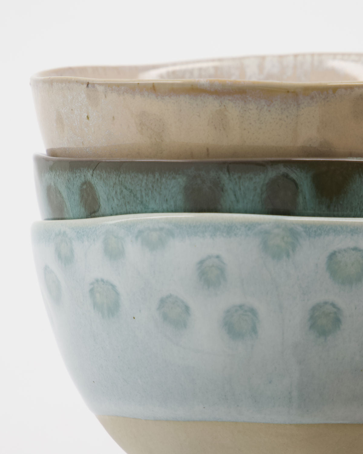 Bowl, HDLike, Beige/Green/Blue