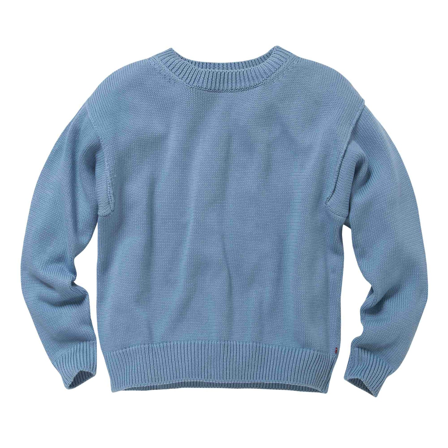 PWO Grobstrick Pullover Himmelblau