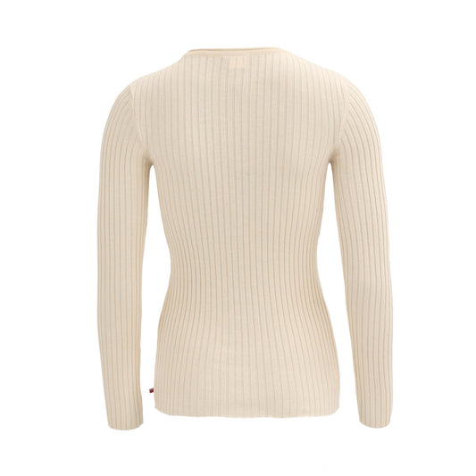 PWO Rippstrickpullover GOTS Natur