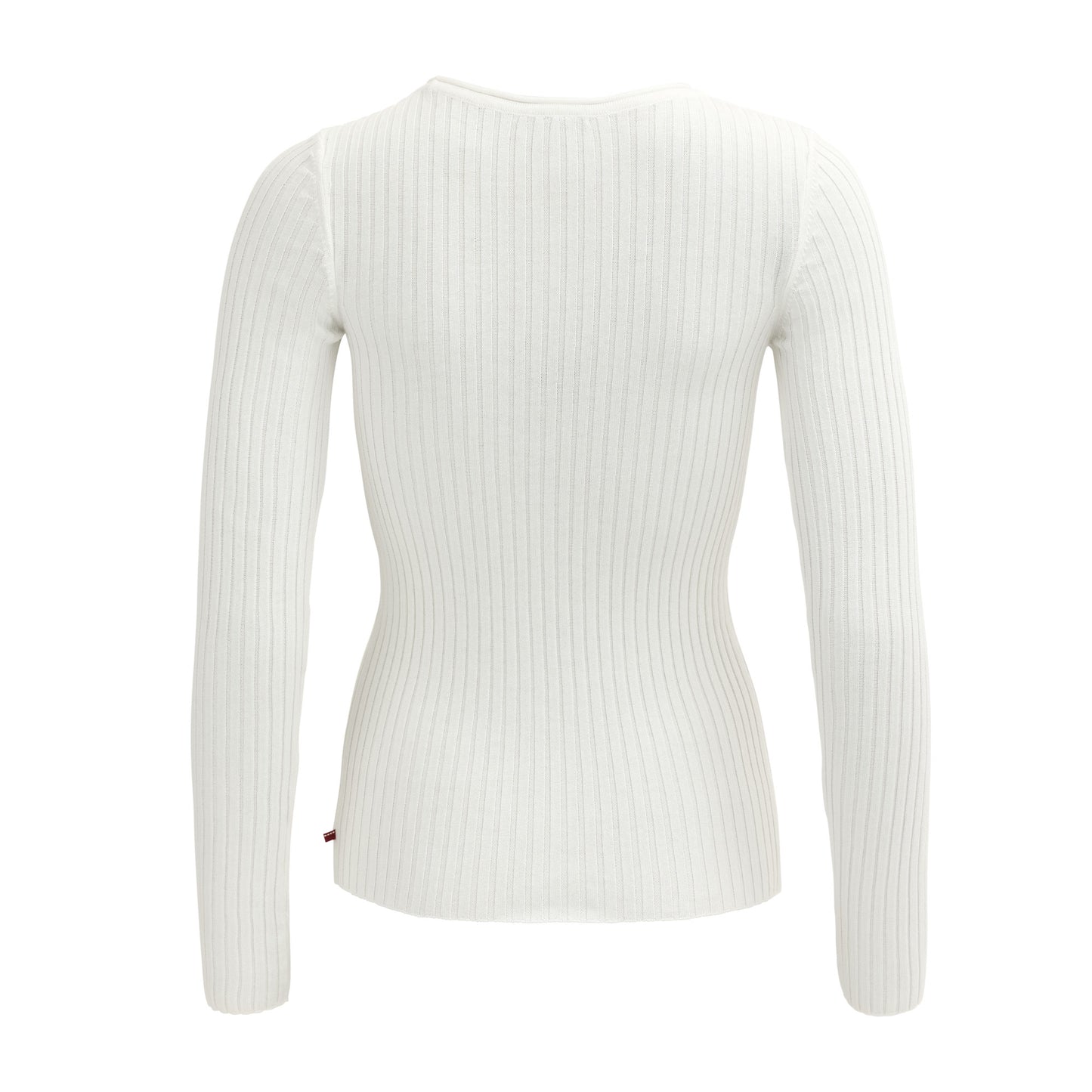 PWO Rippstrick Pullover weiß