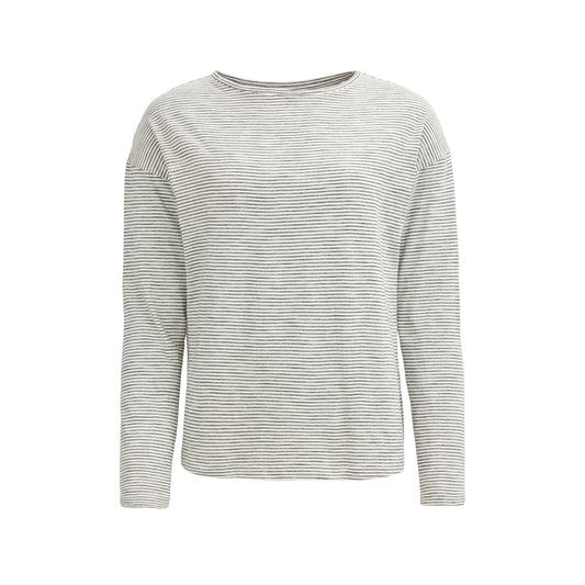 PWO Langarm Shirt Natur
