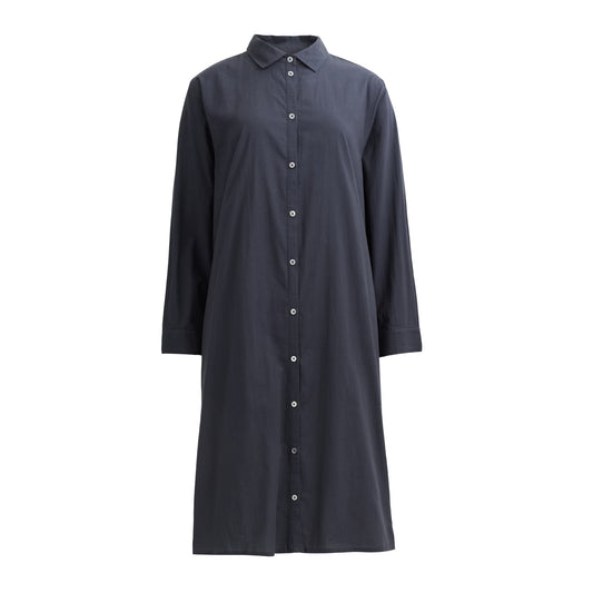 PWO Hemdblusenkleid Dunkelblau