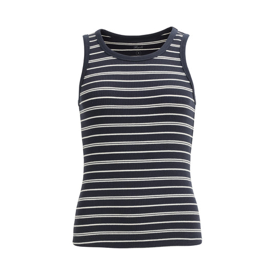 PWO Tanktop Dunkelblau geringelt