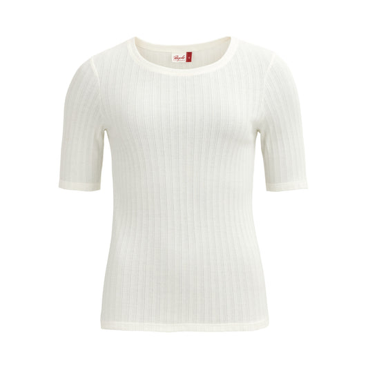 PWO Halbarm Shirt Weiß