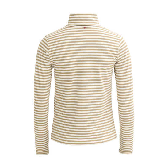 PWO Rollkragen Shirt Umbra Braun