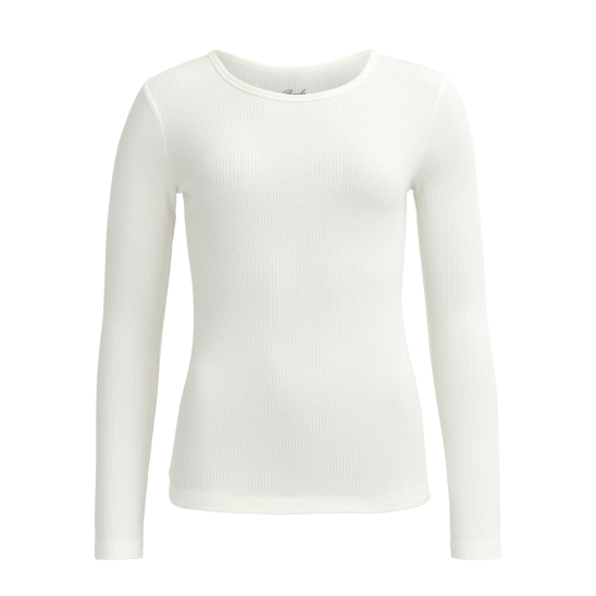 PWO Tipp Langarm Shirt Weiß