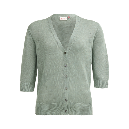 PWO Strickjacke Salbei