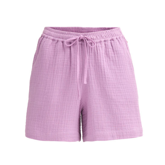 PWO Musselin Shorts Malve