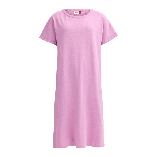 PWO T-Shirt Kleid Malve