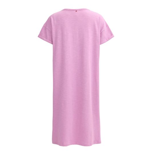PWO T-Shirt Kleid Malve