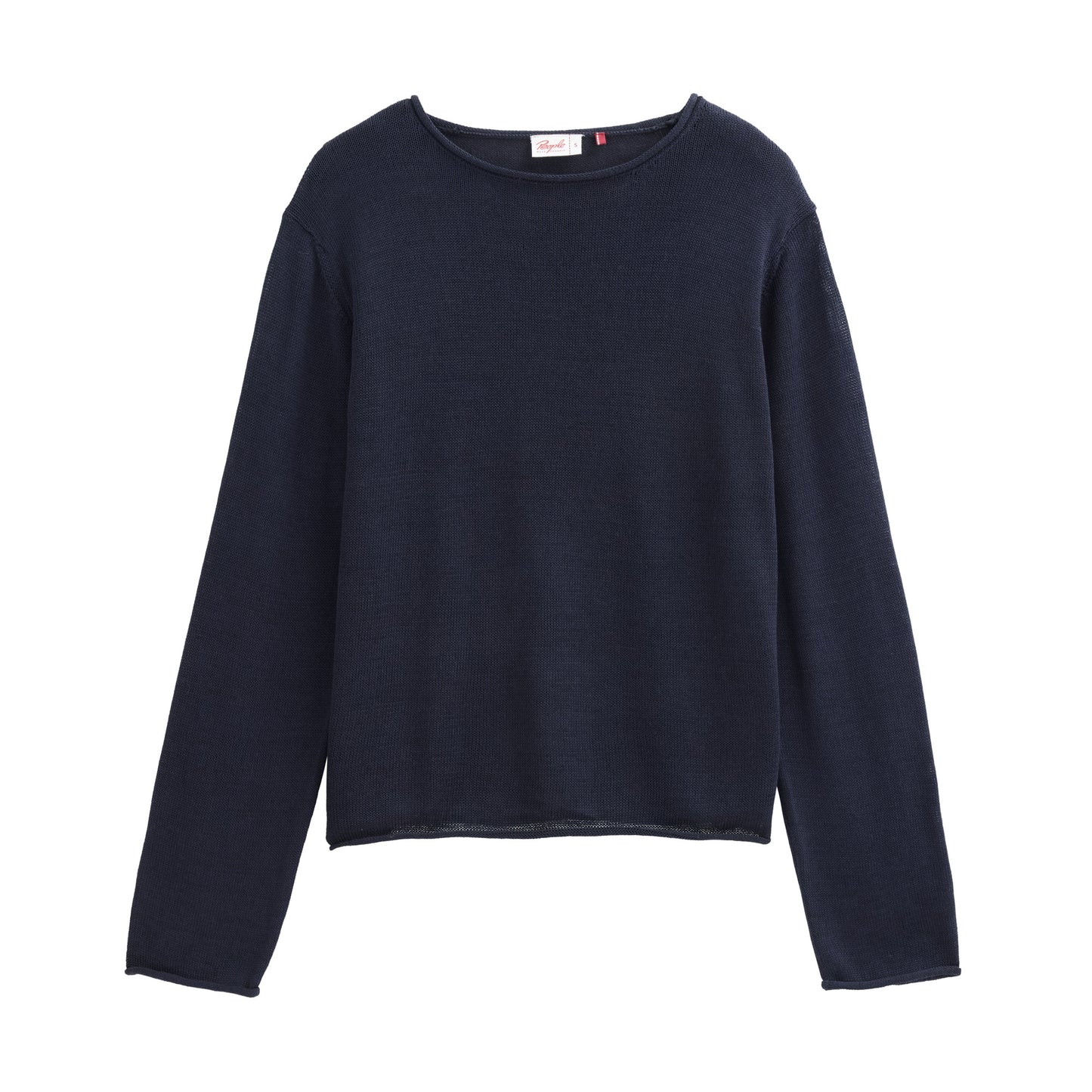 PWO Strick-Pullover Dunkelblau