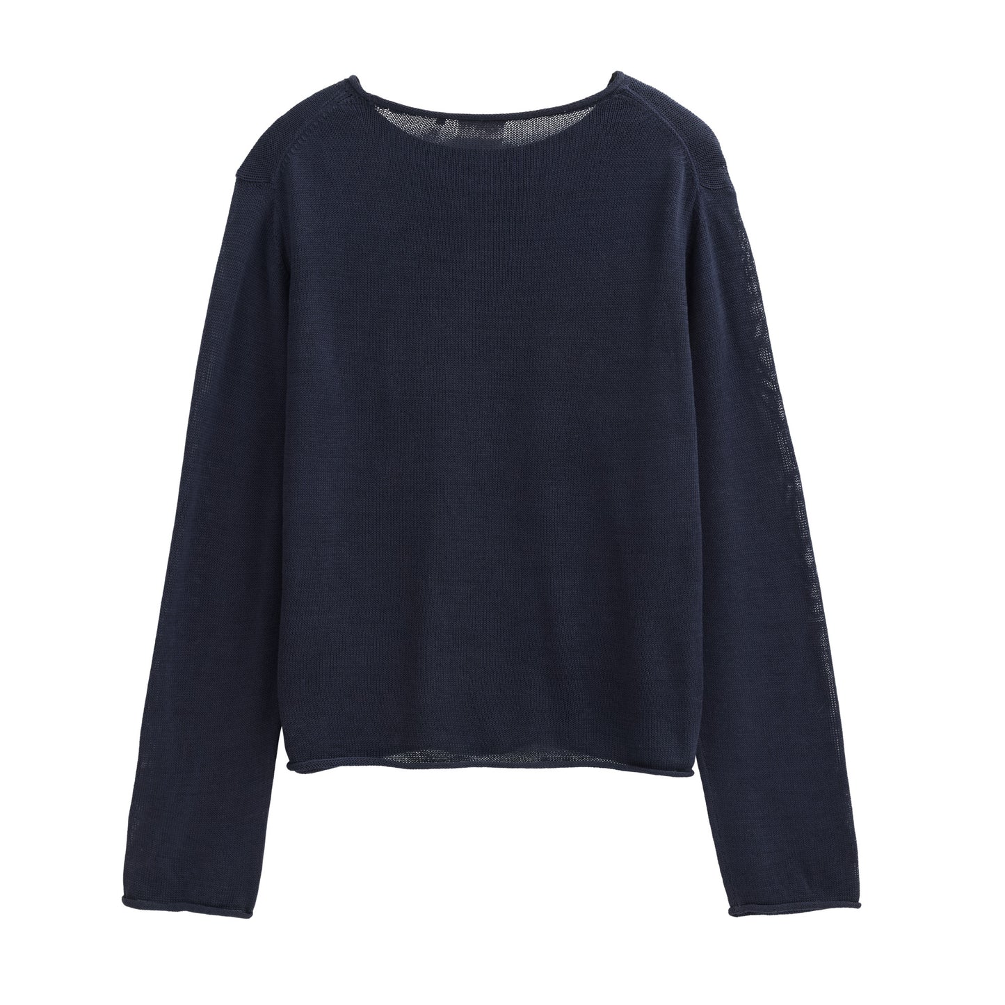 PWO Strick-Pullover Dunkelblau