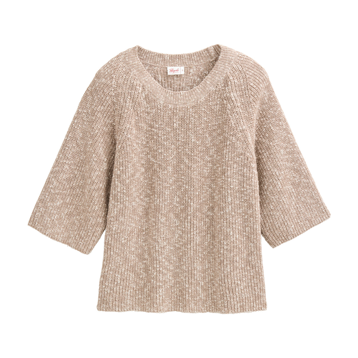 PWO Rippstrick Pullover Kitt