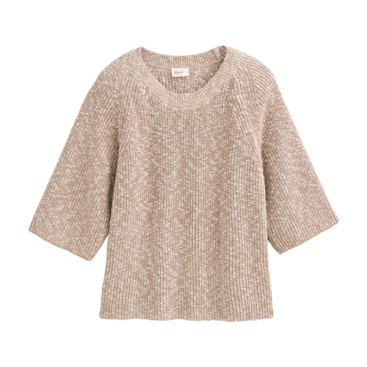 PWO Rippstrick Pullover Kitt