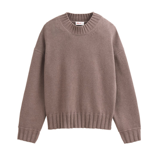 PWO Strick-Pullover Braun