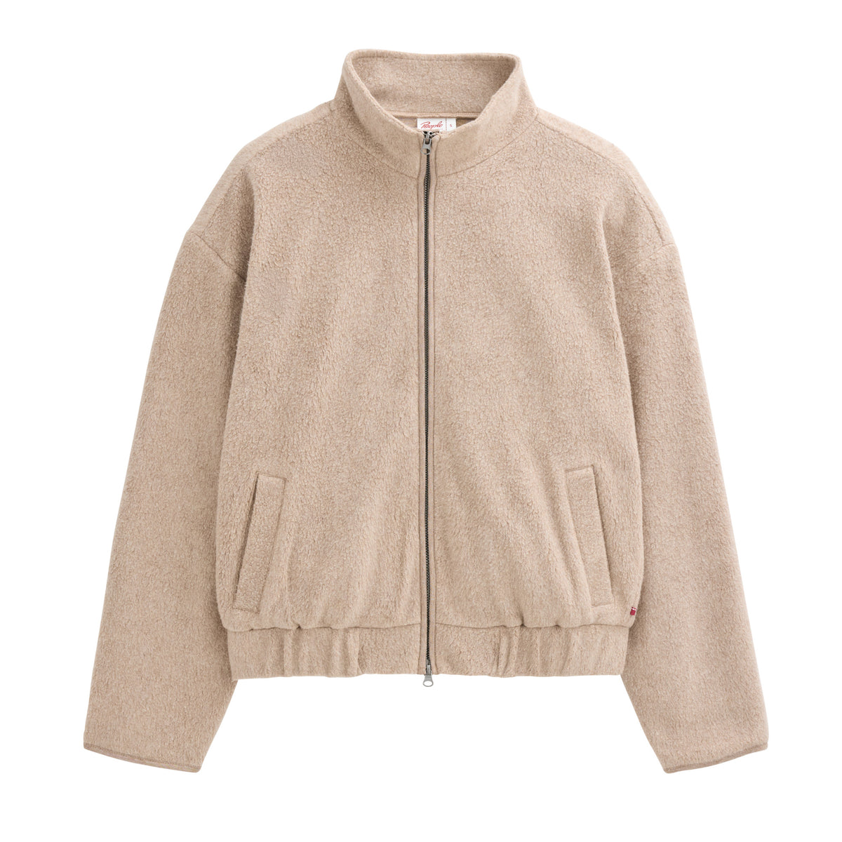 PWO Fleecejacke Dunkelsand