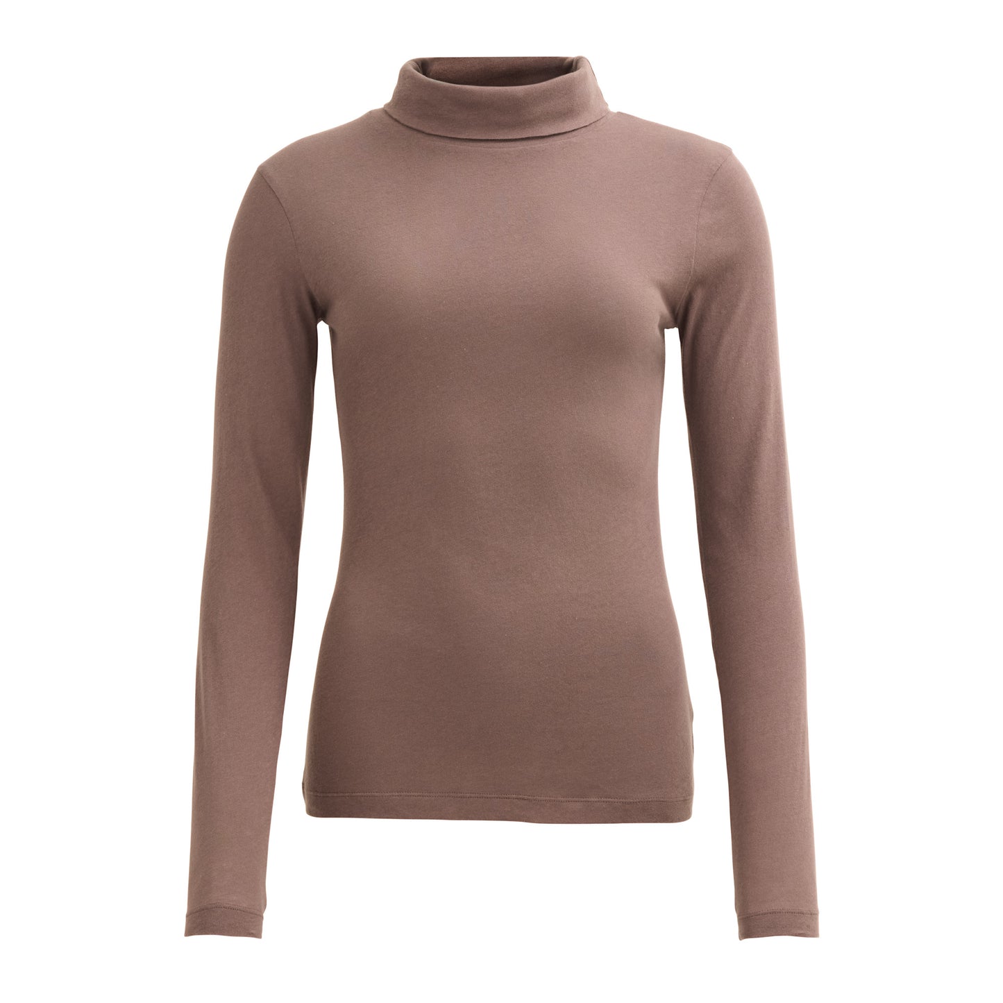 PWO Langarmshirt Taupe