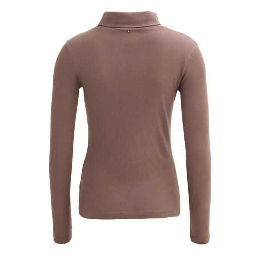 PWO Langarmshirt Taupe