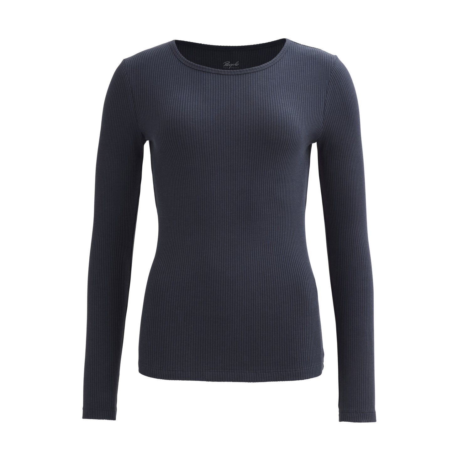 PWO Langarmshirt Dunekblau