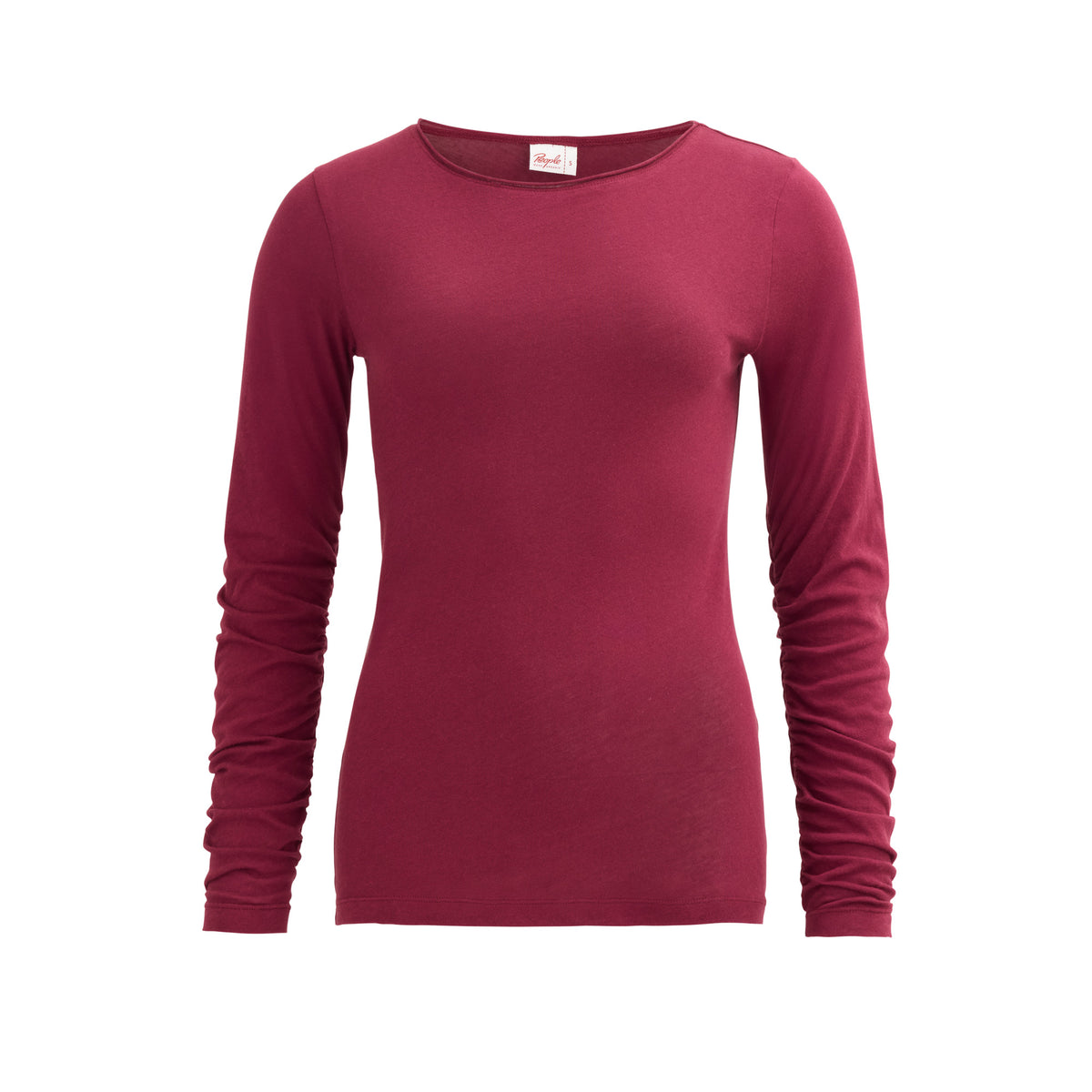 PWO Langarmshirt Rubinrot