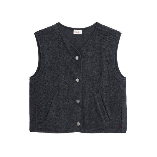 PWO Fleece Weste Antrhazit