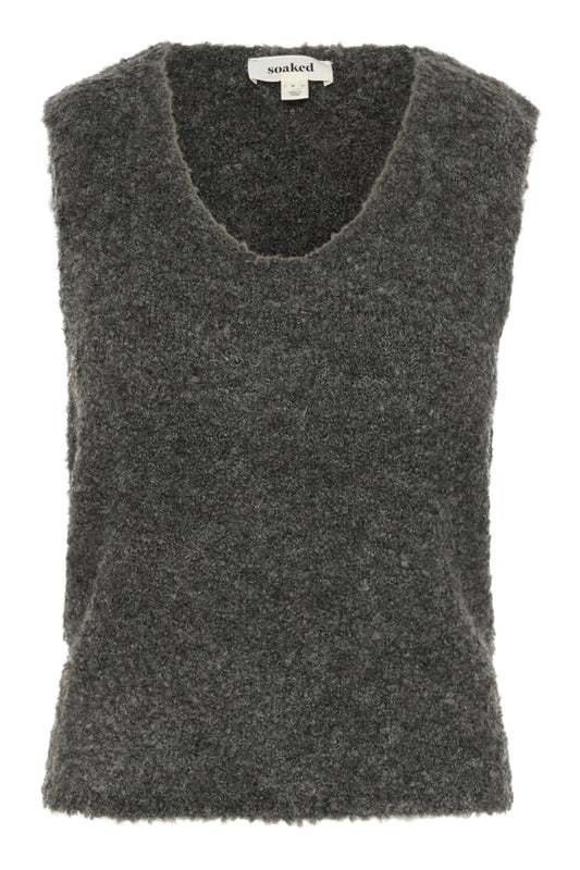 SLVenessa Vest Grey Melange