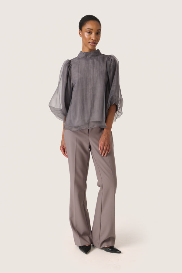 SLChaya Blouse Dark Gull Gray