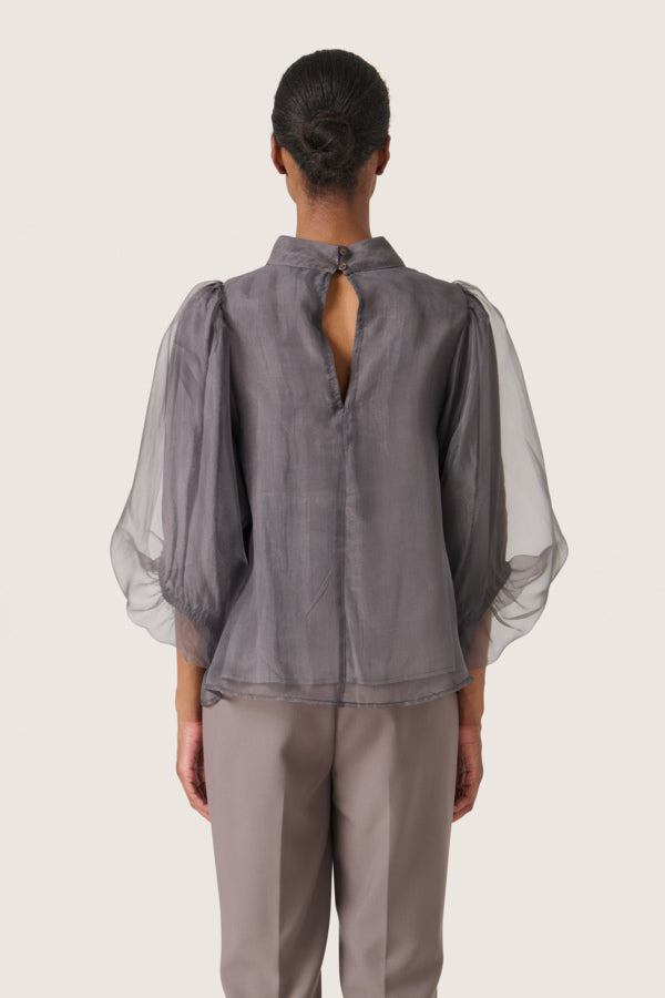 SLChaya Blouse Dark Gull Gray