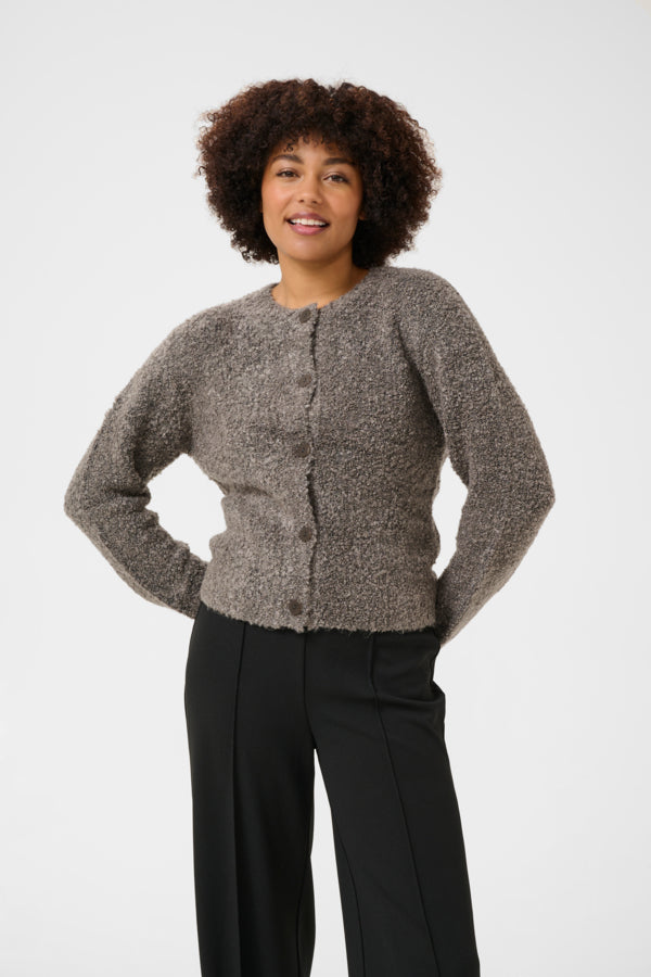 SLBabbette Cardigan Dark Gull Gray