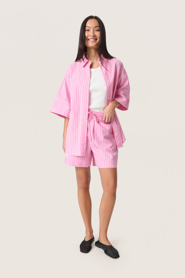 SLKally Shorts Rose Bloom Stripes