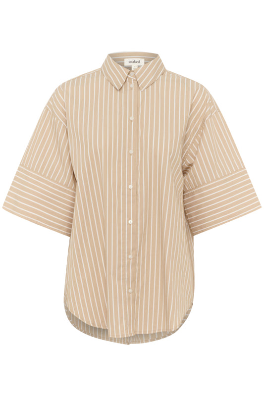 SLKally Shirt Travertine Stripes