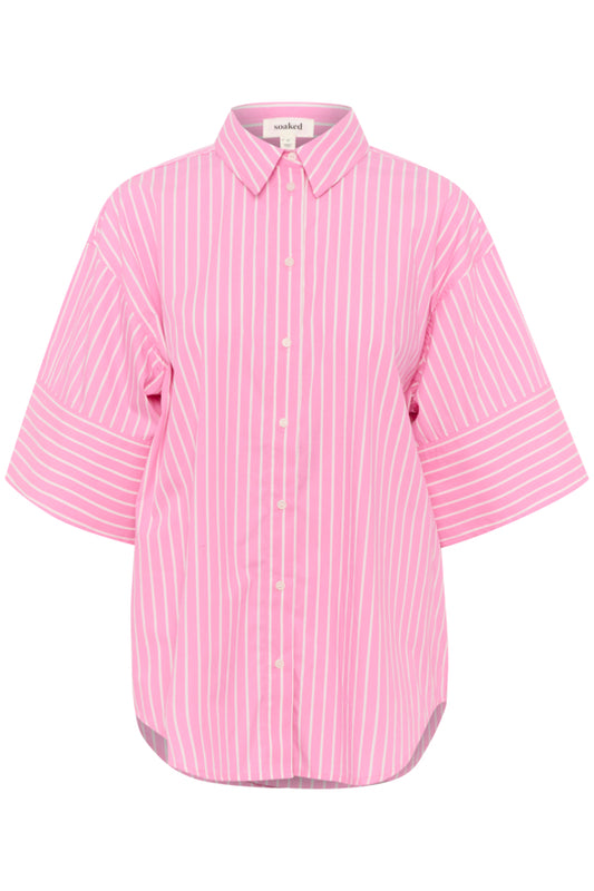 SLKally Shirt Rose Bloom Stripes