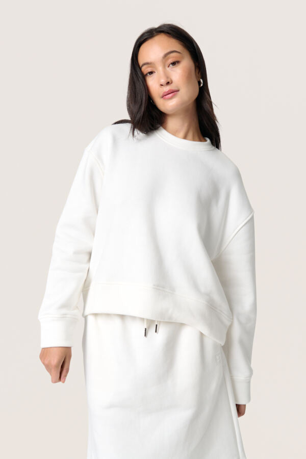 SLRolande Sweatshirt Broken White