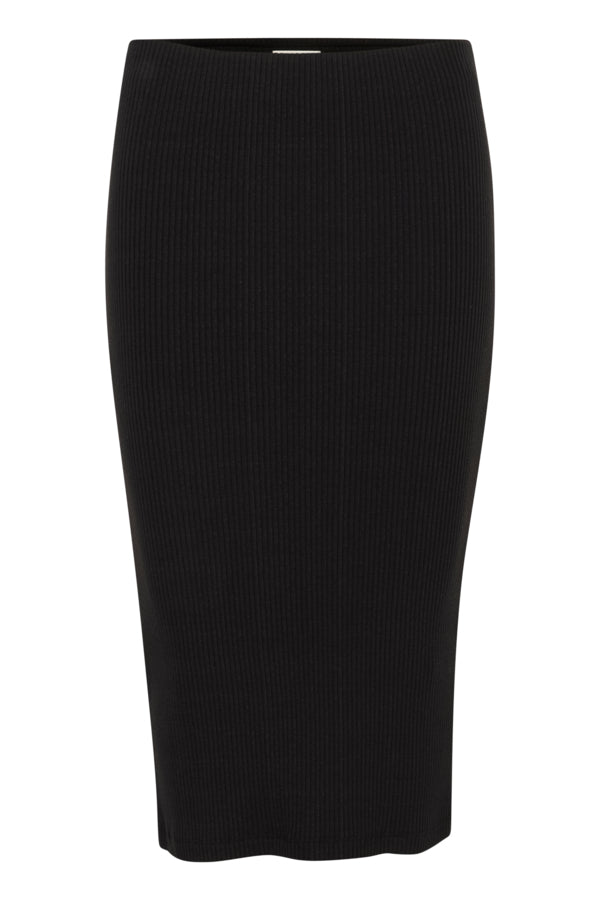 SLSimone Basic Skirt Black