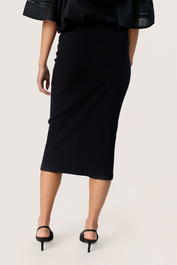 SLSimone Basic Skirt Black