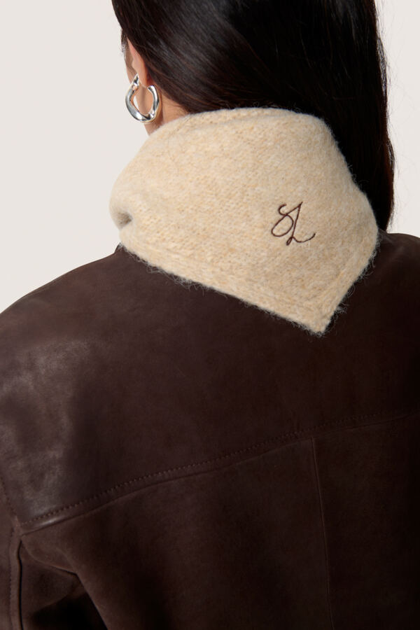 SLPleoni Scarf Doeskin Melange