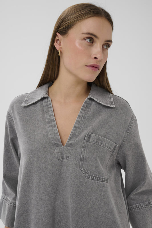 SLNinnia Annabeth Dress Light Grey