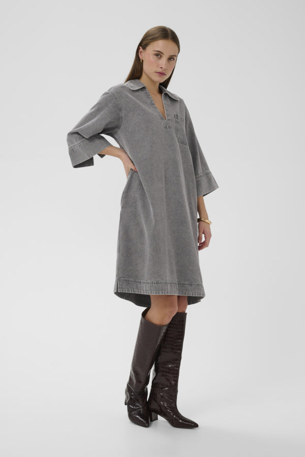 SLNinnia Annabeth Dress Light Grey