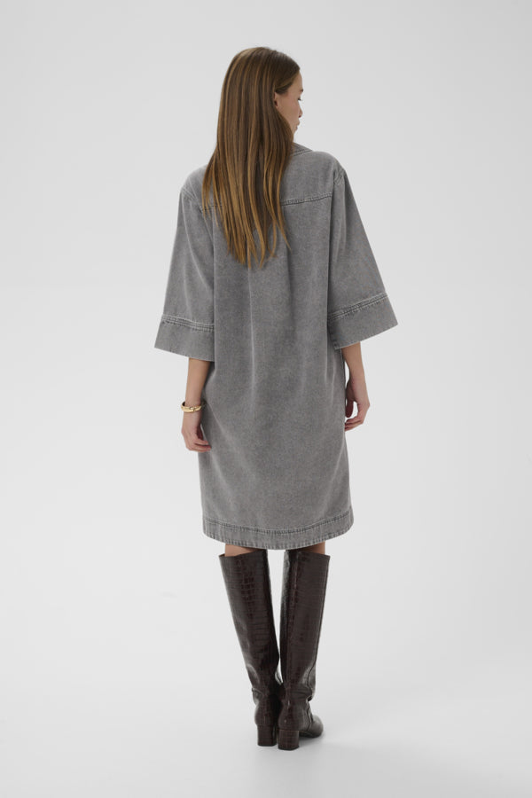 SLNinnia Annabeth Dress Light Grey